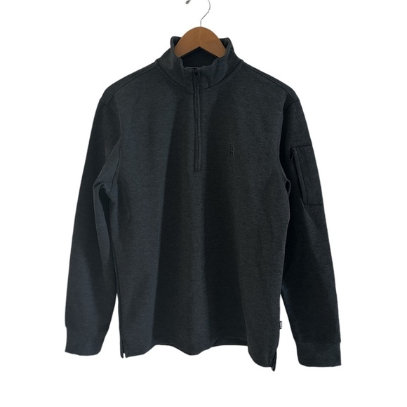DKNY Charcoal Gray Sweatshirt sz M - Picture 1 of 16